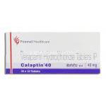 カラプチン Calaptin, ベラパミル 40mg 錠 （Piramal） 箱