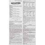 ノバピーム Novapime, マキシピーム, セフェピム 0.5m 注射 (Lupin) 情報シート1