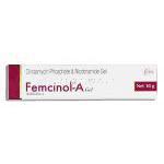 フェムシノールＡ Femcinol A, クリンダマイシンリン酸エステル10mg 配合ジェル 箱