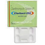 クラルバクト Clarbact, クラリス ジェネリック, クラリスロマイシン 250mg 錠 (IPCA)