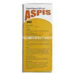 アスピス Aspis, フィプロニル, 0.25%, 100ml, スプレー 箱側面