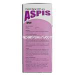 アスピス Aspis, フィプロニル, 0.25%, 250ml, スプレー 箱側面