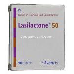 ラシラクトン50 Lasilactone 50, フルセミド 20mg, スピノロラクトン 50mg, 錠 箱