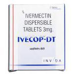 イベコップDT Ivecop-DT, ストロメクトール ジェネリック, イベルメクチン 3mg, 箱