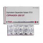 セファデックス250 Cephadex-250 DT, ケフレックス ジェネリック, セファレキシン, 250mg 