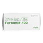 フェルトミッド-100 Fertomid-100, クロミッド ジェネリック, クロミフェン 100mg, 錠 箱