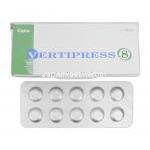 バーティプレス8 Vertipress 8, メリスロン ジェネリック, , ベタヒスチン, 8 mg, 錠