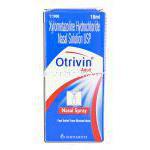 オトリビン Otrivin,  キシロメタゾリン 0.1% 10ML 点鼻液噴霧用＆箱