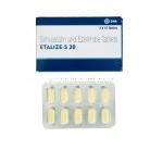 エタリーズ-S 20, バイトリンジェネリック,シンバスタチン 20mg/エゼチミブ 10mg