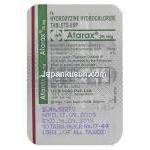 アタラックス, 塩酸ヒドロキシジン 25 mg 錠 包装 情報 (UCB)