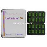 ラシラクトン50 Lasilactone 50, フルセミド 20mg, スピノロラクトン 50mg, 錠