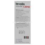 レボサルブタモール（ゾペネックス吸入液 ジェネリック）, Levolin, 1.25 mg 吸入液 (Cipla) 成分