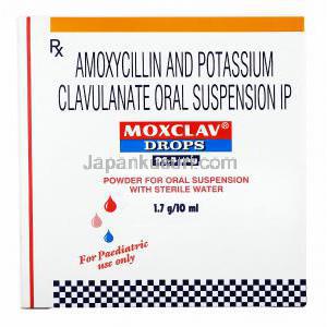 モックスクラフ　子供用経口懸濁液 (アモキシシリン/ クラブラン酸)