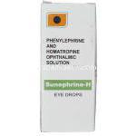 フェニレフリン塩酸塩 / ホマトロピン臭化水素酸塩, Sunephrine-H,  5ml 点眼薬 (Sunways) 箱