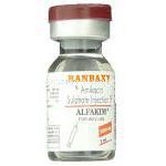 アミカシン（ビクリン ジェネリック）, Alfakim, 500mg 2ml 注射 (Ranbaxy) ボトル