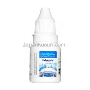 エクストラルーブ点眼薬,カルボキシメチルセルロース,5mg /ml , 点眼薬, ボトル