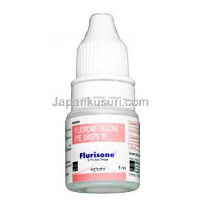 フルリゾン 0.1% 点眼薬,フルオロメトロン 0.1% wv,  点眼薬, ボトル