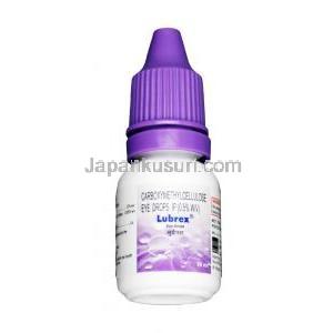 ルブレックス点眼薬, カルボキシメチルセルロース0.5 % w/v,10ml, ボトル