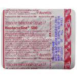 トラサイクリン , Hostacycline, 500 mg 包装