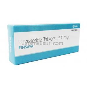 フィンサバ (フィナステリド) 1 mg 30 錠 箱