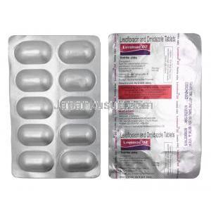 レボマック OZ (レボフロキサシン/ オルニダゾール) 錠剤
