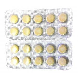 レボコン, テトラベナジン 25 mg, 製造元：Sun Pharma, シート