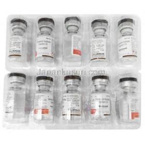 ゲンタラボ注射 ゲンタマイシン 40mg,注射 2ml, 製造元：Laborate Pharmaceuticals India Ltd, シート