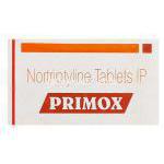 プリモックス Primox, ノリトレン ジェネリック, ノルトリプチリン 25mg 錠 (Sun Pharma) 箱