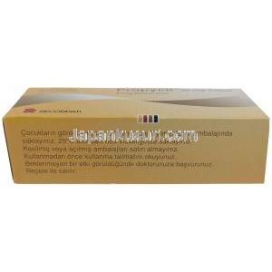 プロピシル, プロピルチオウラシル 50 mg, 製造元：Recordati, 箱情報,保管方法