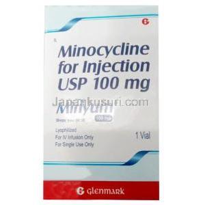 ミニュム注射 (ミノサイクリン)