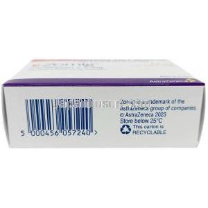 ゾーミッグ,ゾルミトリプタン 2.5mg, 2 錠, 製造元：アストラゼネカ, 箱情報, 保管方法