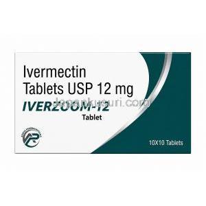 イベルズーム, イベルメクチン 12mg, 正面