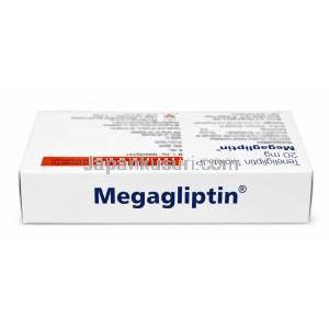 メガグリプチン, テネリグリプチン 20 mg, 製造元：Aristo Pharmaceuticals, 箱底面-2