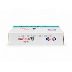 レトロナット, レトロゾール 錠剤 2.5 mg, 箱