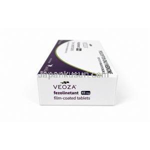 ベオザ, フェゾリネタント 45mg, 製造元: Astellas Pharma, 製品名・成分