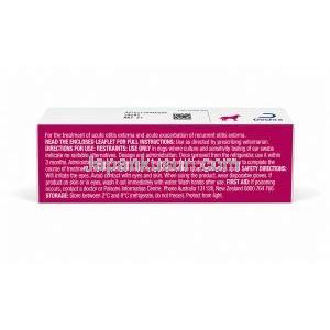 オスルニア 犬用点耳用ジェル, テルビナフィン 10 mg/ フロルフェニコール 10 mg/ 酢酸ベタメタゾン 1mg, 使用方法・保管方法