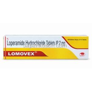 ロモベックス, ロペラミド 2mg, 10錠,製造元：Vintochem Pharmaceuticals, シート