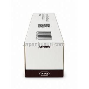アレノ, アスピリン 25mg/ ジピリダモール 200mg, 製造元: Intas Pharmaceuticals Ltd, 箱