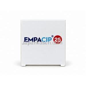 エンパシップ 25, エンパグリフロジン 25 mg, 製造元: Cipla, 箱