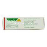 ユートディン Utodin , ユトパージェネリック, 塩酸リトドリン, 10mg 錠 (Sun Pharma) 箱