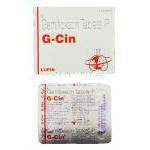 G-Cin, ファクティブ ジェネリック, ゲミフロキサシン 320mg 錠 (Lupin)