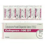 セポフロックスDT Cepoflox-DT, セフポドキシムプロキセチル, 100mg 錠  (Cipla)