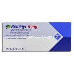 レミニール Reminyl, 臭化水素酸ガランタミン 8mg カプセル (Janssen-Cilag) 箱