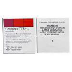 カタプレス Catapres-TTS, クロニジン 0.1 mg パッチ (Boehringer Ingelheim) 使用上注意