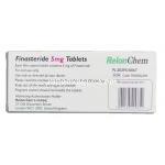 ジェネリック・プロスカー, フィナステライド 5mg 錠 (Relon Chem) 製造者情報