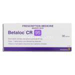 ベタロックCR Betaloc CR, コハク酸メトプロロール 95mg 箱 (アストラゼネカ社) 箱
