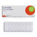 カルベジロール Carvedilol 12.5mg (Teva)