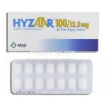 ハイザール フォルテ Hyzaar Forte, ロサルタンカリウム・ヒドロクロロチアジド配合 100mg / 12.5mg 錠 (Merck)