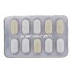 エクサーメット Exermet, ピオグリタゾン・メトホルミン 15mg/500mg 箱 (Cipla) 包装