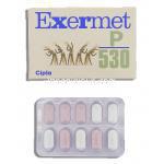 エクサーメット Exermet, ピオグリタゾン・メトホルミン30mg/500mg 箱 (Cipla)